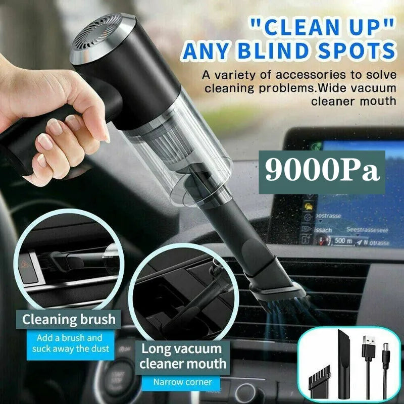 Cordless car vacuum