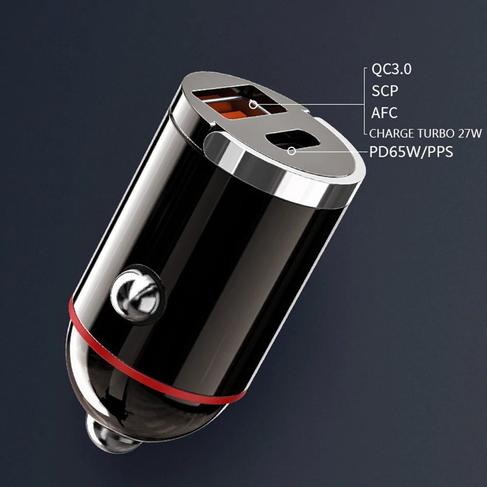 65W USB-C car charger